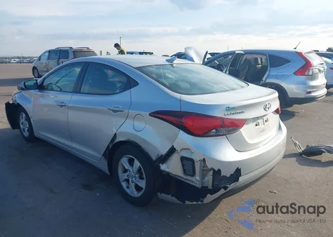 2015 Hyundai Elantra Se из США, поврежденный, VIN 5NPDH4AE7FH637345